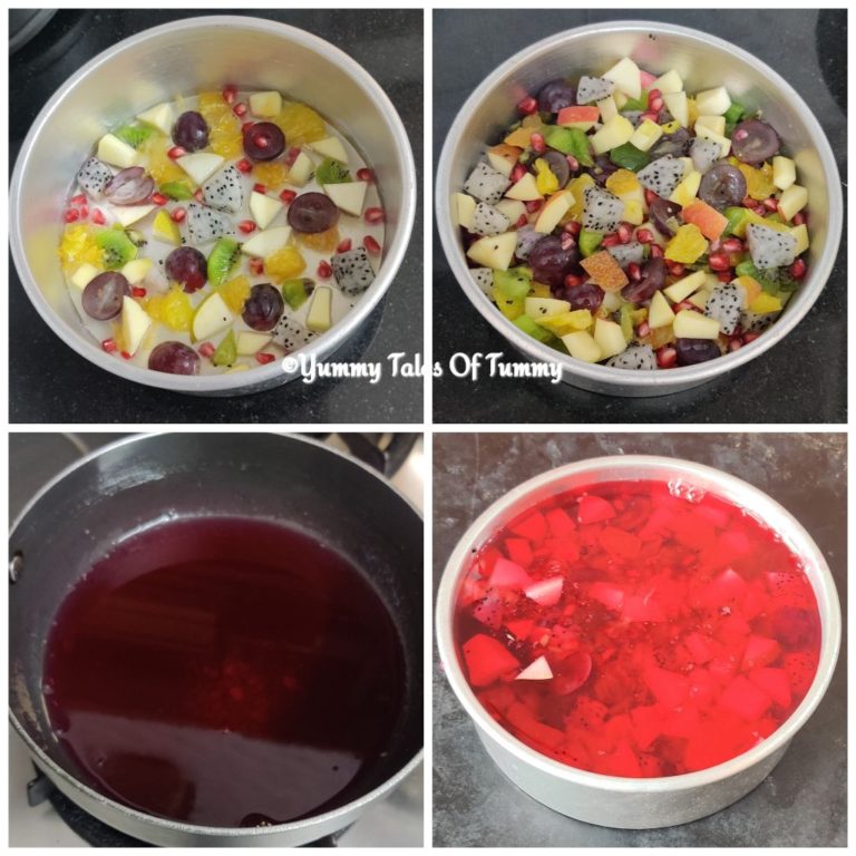 Fruit Jelly Cake Recipe Jelly Fruit Cake Recipe Yummy Tales Of Tummy