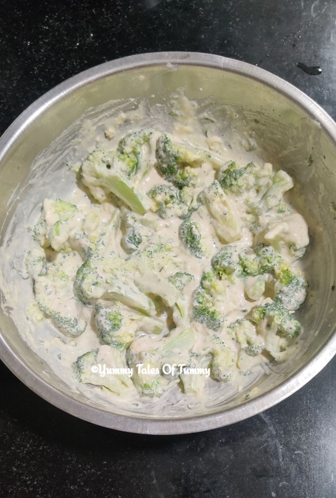 Air Fryer Malai Broccoli Tikka Broccoli In Air Fryer Yummy Tales Of