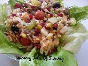 Waldorf Salad with interesting twist