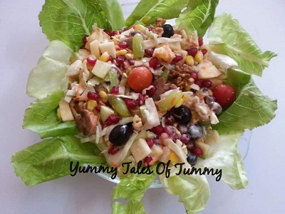 You are currently viewing Waldorf Salad with interesting twist