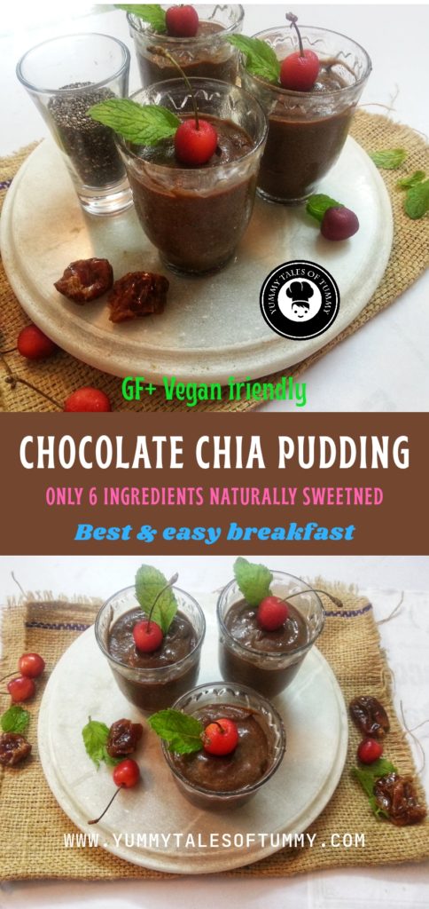 Chia chocolate pudding