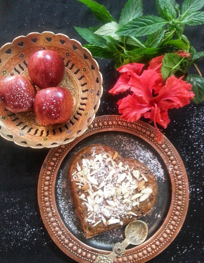 Chocolate chip apple cake