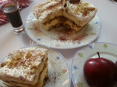 You are currently viewing Apple Pie Tiramisu (Eggless)