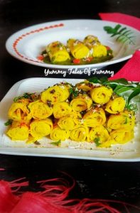 Read more about the article Khandvi in Microwave in 7 minutes
