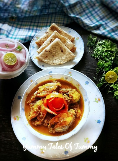 Sindhi style fish curry