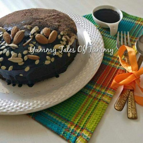 Buckwheat flour Chocolate beetroot cake Kuttu atta cake Yummy Tales