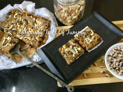 You are currently viewing Black Eyed Bean Blondies | Sukhi Choulai Blondies