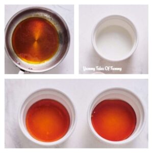 Caramel making pics