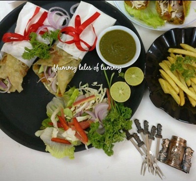 You are currently viewing Paneer Frankie Recipe | Paneer Kathi Rolls recipe