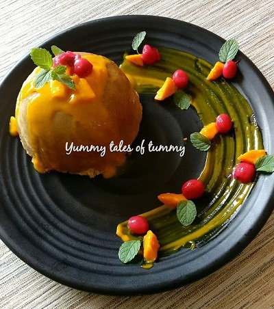 You are currently viewing Mango Dome Cake Recipe