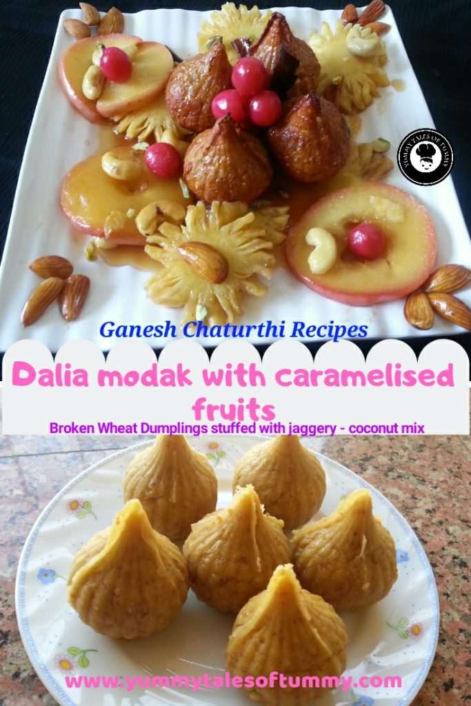 Dalia Modak with Caramelised Fruits