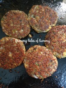 Sprouted Ragi & Chicken Cutlets