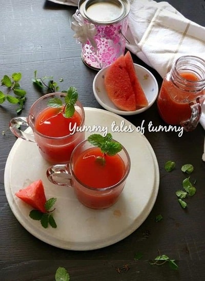 Tarbooj Watermelon Panna | watermelon summer cooler