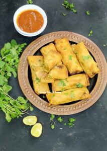 Read more about the article Chicken tikka spring rolls | How to make chicken tikka spring rolls