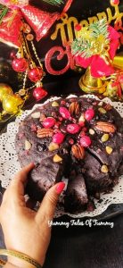 Read more about the article Easy 5 minute Christmas fruit Cake