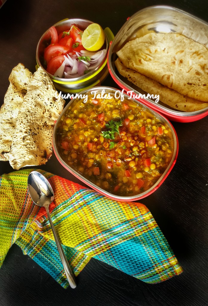 Sindhi Sai Bhaji Palak chana dal Yummy Tales Of Tummy