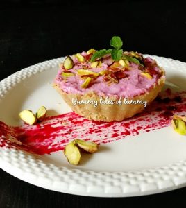 Read more about the article Beetroot hung curd mini cheesecake