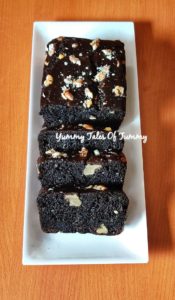 Banana chocolate eggless cake recipe