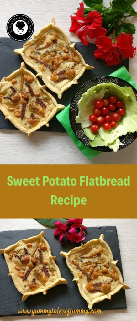 Sweet potato flatbread recipe