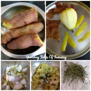 Sweet potato flatbread Recipe
