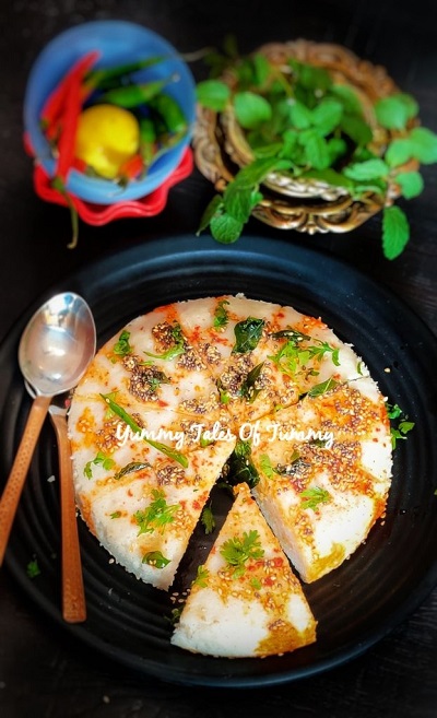 You are currently viewing Instant khatta Dhokla | Leftover idli batter Dhokla