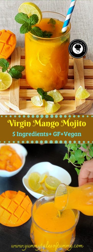 Mango Mojito Recipe | Virgin Mango Mojito