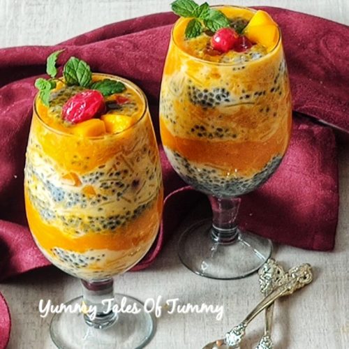 Mango Falooda Recipe | How to make indian dessert Falooda - Yummy Tales ...