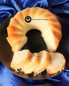 Read more about the article Eggless Semolina Coconut cake | Suji cake | Egg free coconut cake | Eggless Rava cake