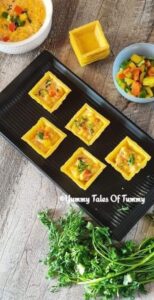 Read more about the article Cheese corn Canapes | White sauce vegetable Canapes