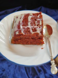 Eggless Red velvet cake | Red velvet cake