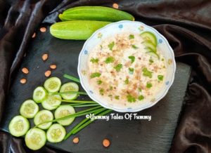 Read more about the article Cucumber peanut Raita Recipe | Cucumber yogurt dip | Kakdi ka raita