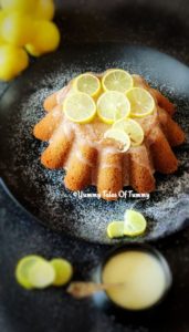 Eggless Lemon Cake Recipe