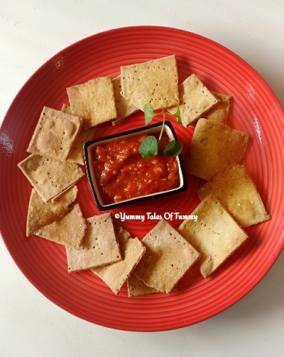 You are currently viewing Baked Multigrain Savory Crackers Recipe