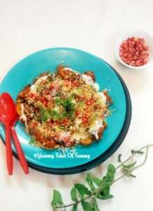 Read more about the article Lal saag patta chaat | Amaranth leaves chaat