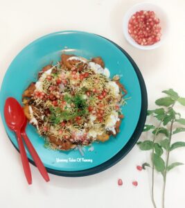 Lal saag patta chaat | Amaranth leaves chaat