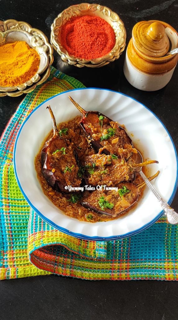 Baingan Achari | Eggplant in Pickle masala | Brinjal Masala curry ...