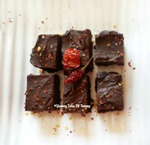 Read more about the article No bake chili walnut brownies | Chili Brownies