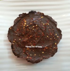 No bake chili walnut brownies | Chili Brownies