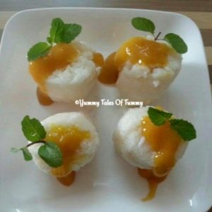 Read more about the article Mango Sushi | Thai Sweet sticky rice with mango
