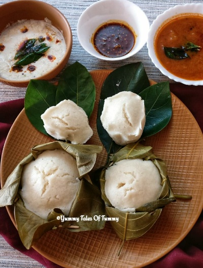 You are currently viewing Khotto (Idli steamed in Jackfruit leaves) | Kottige
