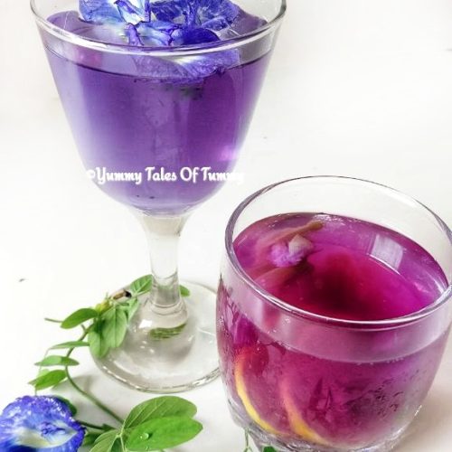 Butterfly pea flower Lemonade Shankhapushpi Lemonade Aparajita