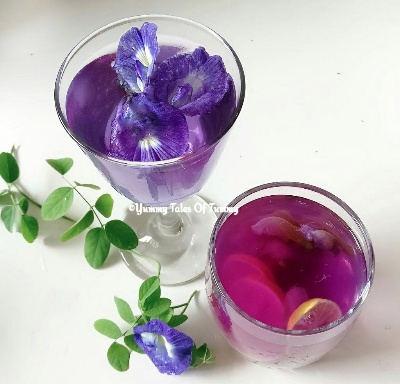 You are currently viewing Butterfly pea flower Lemonade | Shankhapushpi Lemonade | Aparajita Lemonade