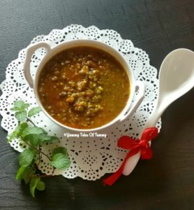 Read more about the article Green Gram Curry (Whole mung Beans curry)