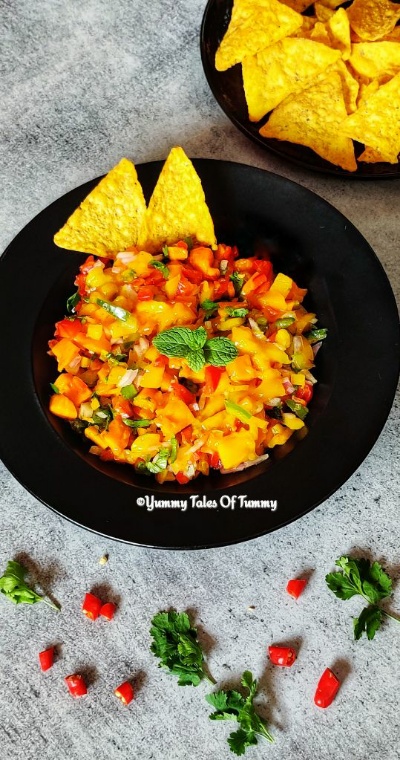 You are currently viewing 7 Ingredient Fresh Mango Salsa | Mango Salsa