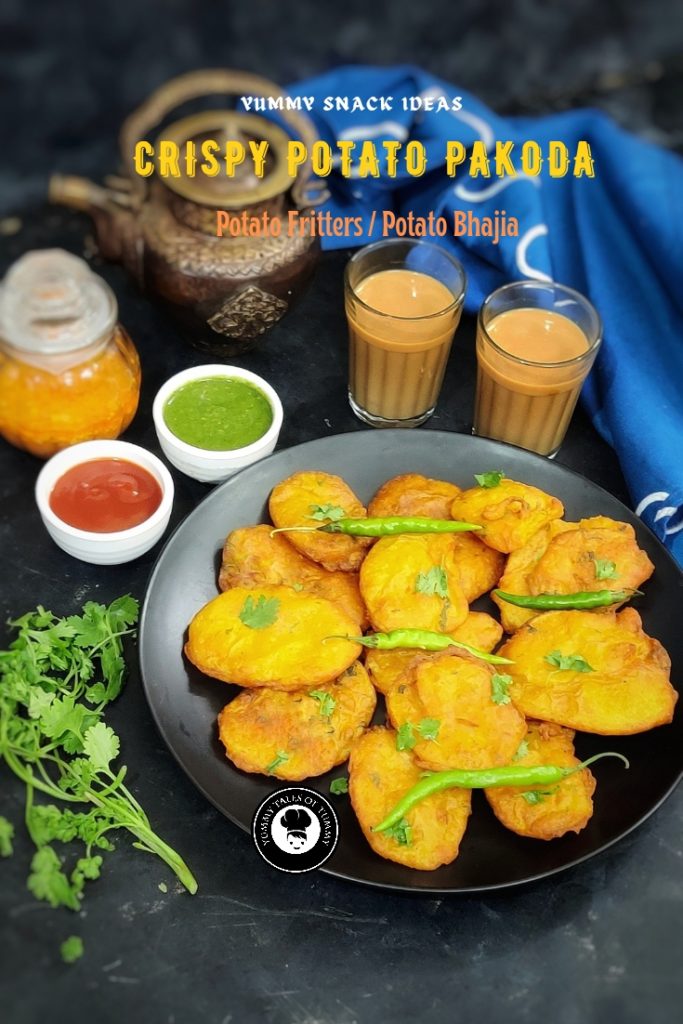Aloo Pakora | Alu Bhajiya | Potato Pakoda