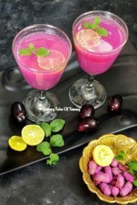 Read more about the article Jamun Panna |  Indian Java Plum Summer Drink