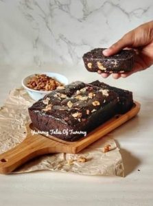 Banana Chocolate eggless cake