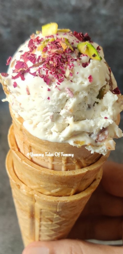 You are currently viewing Anjeer Badam Ice Cream | Fig almonds Ice Cream