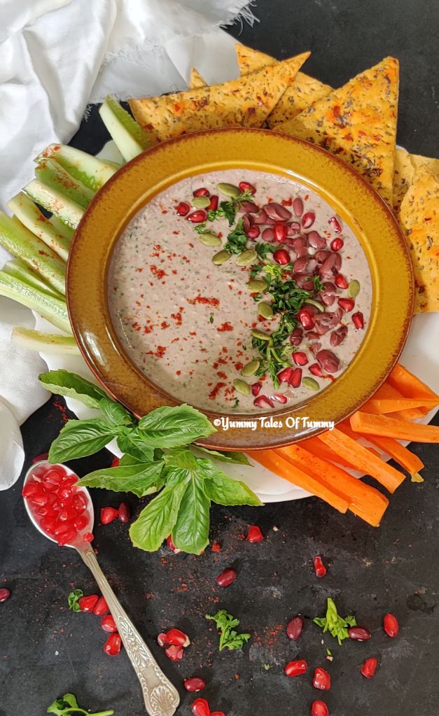 Red Kidney Bean Hummus Rajma Hummus Yummy Tales Of Tummy