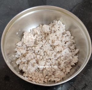 Leftover coconut residue